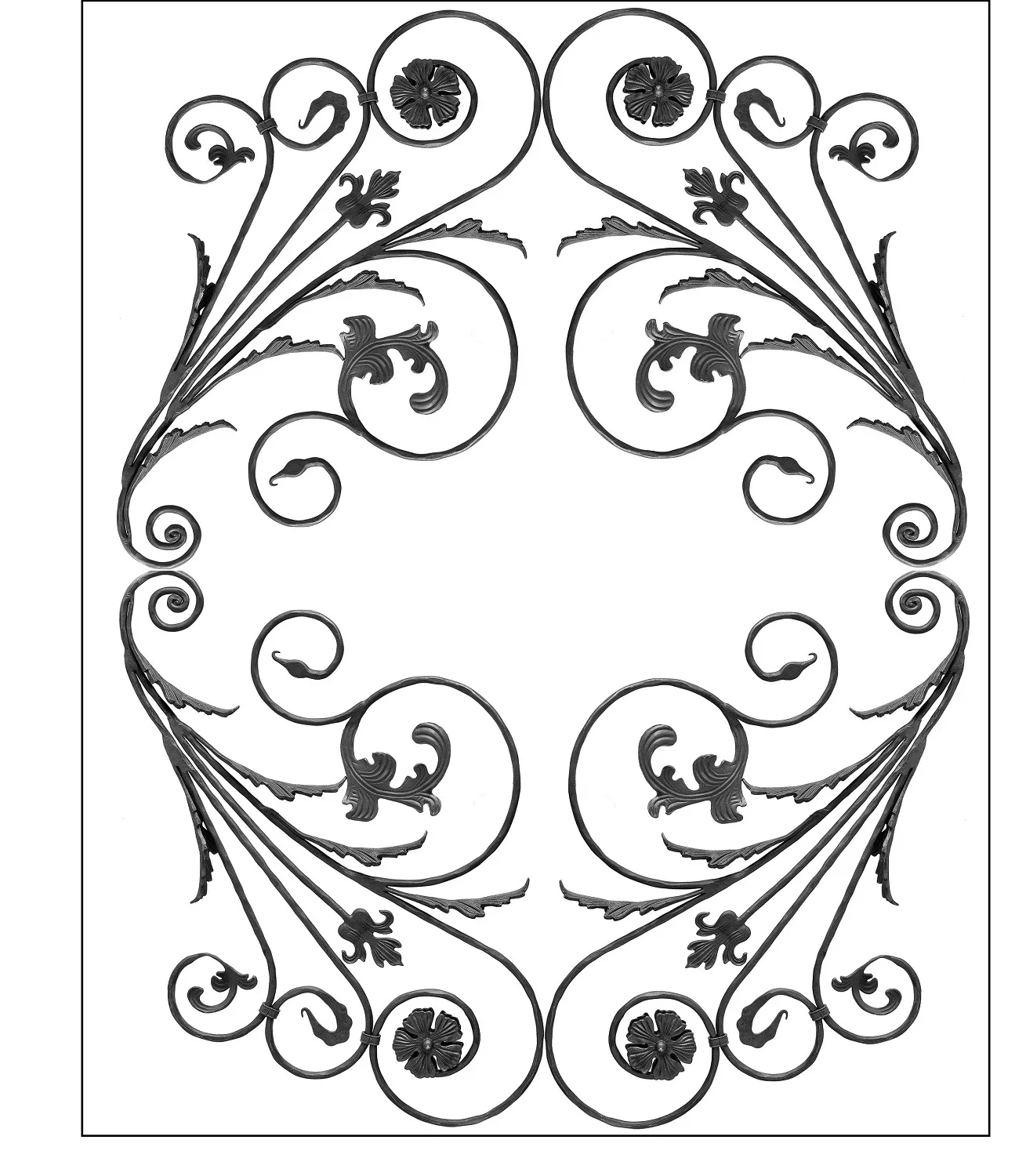 Window Grills Ornamental Iron Black Green White Painting Elegance Hot Golden Gray Time Good Surface Technical Cast Welding Hand