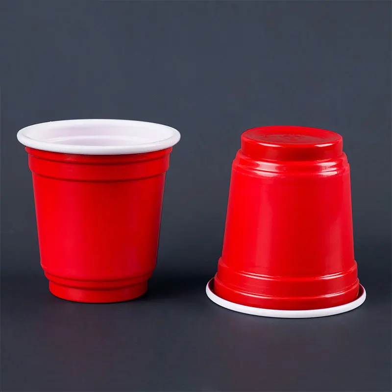 2oz Sustainable Paper Accessories Supplies Glass Kids Disposable Plastic Custom Red Party Cups Logo