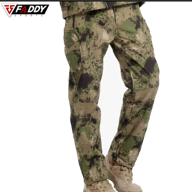 2021 высококачественные камуфляжные брюки охотничьи коматы с наколенниками мягкие снайперские для пейнтбола мужчин