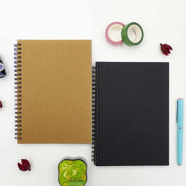 
kraft paper notebook for drawing 