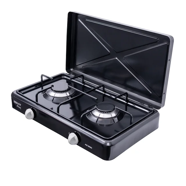 Classic 2 Burner Aluminum Gas Hob