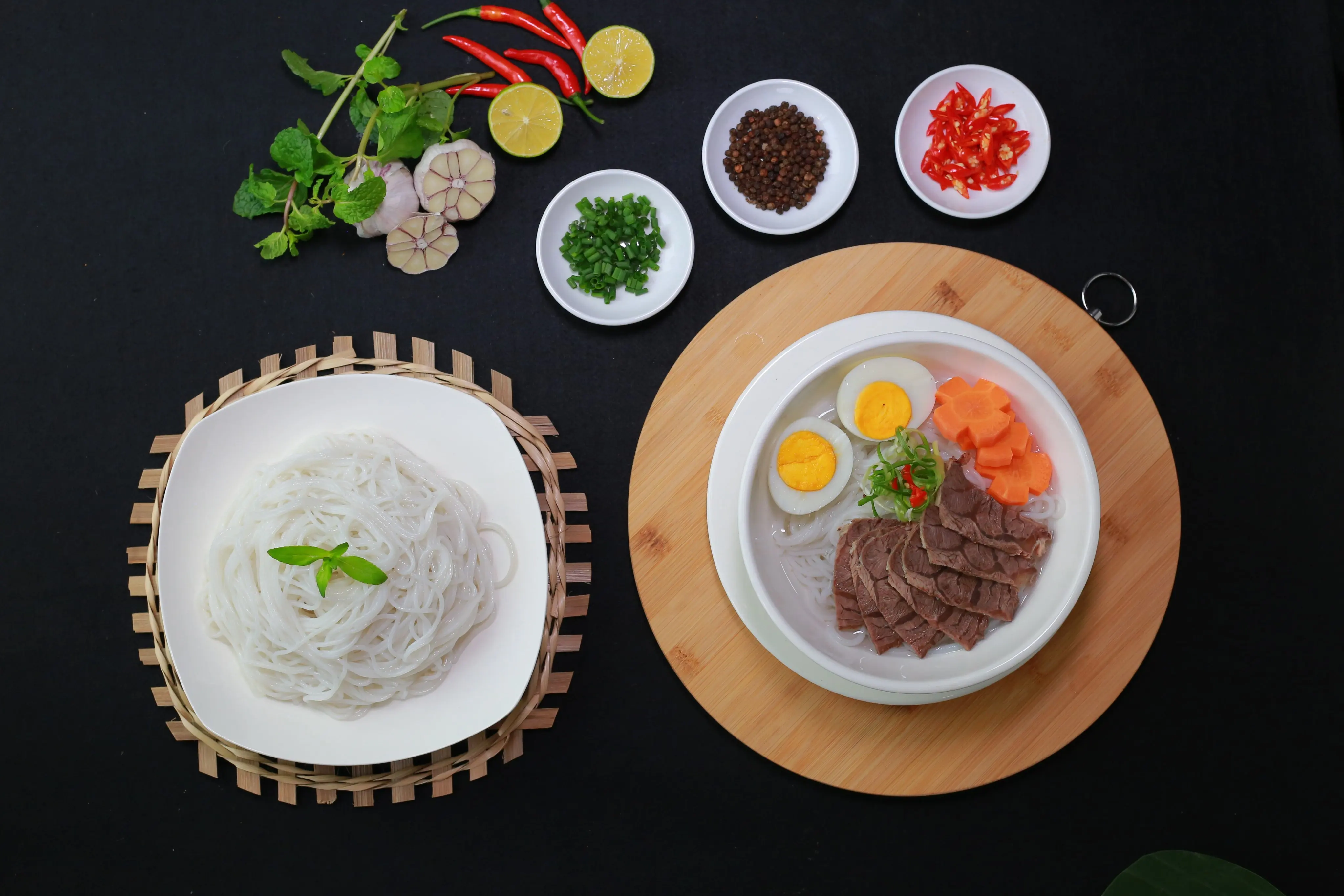 High Quality Square Rice Vermicelli Noodles Halal Rice Noodle Vietnam OEM With Private Lable