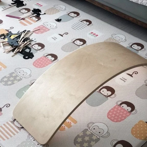  Деревянная балансировочная доска лучшего качества новый дизайн 2021 деревянная для фитнеса йоги Детская Спортивная игрушка