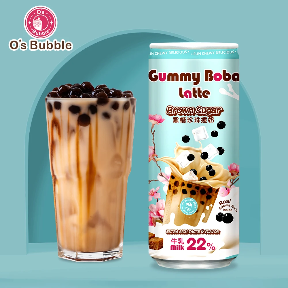 
DOOR TO DOOR Shipping $65 Os bubble Tapioca Pearls Canned Boba Tea 