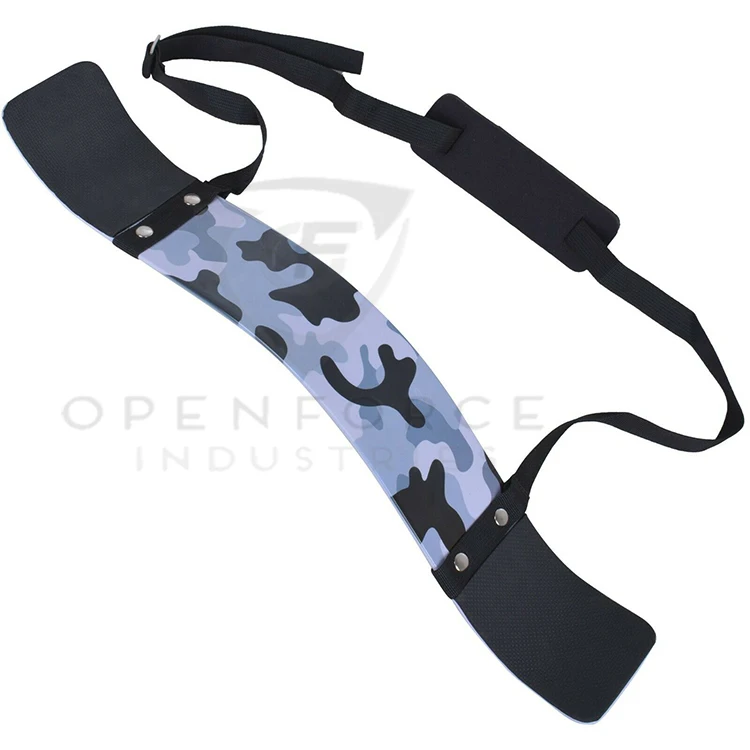 Camo Print Custom Fitness And Bodybuilding Arm Blaster Bicep Isolator Gym Weightlifting Arm Blaster | Openforce Industries