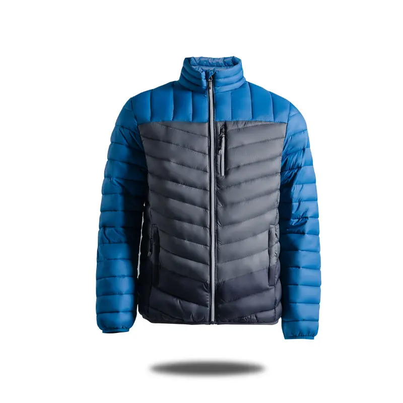 New stylish mens blank warm think puffer bubble jacket casual short shiny windbreaker with hooded plus size winter down coat man