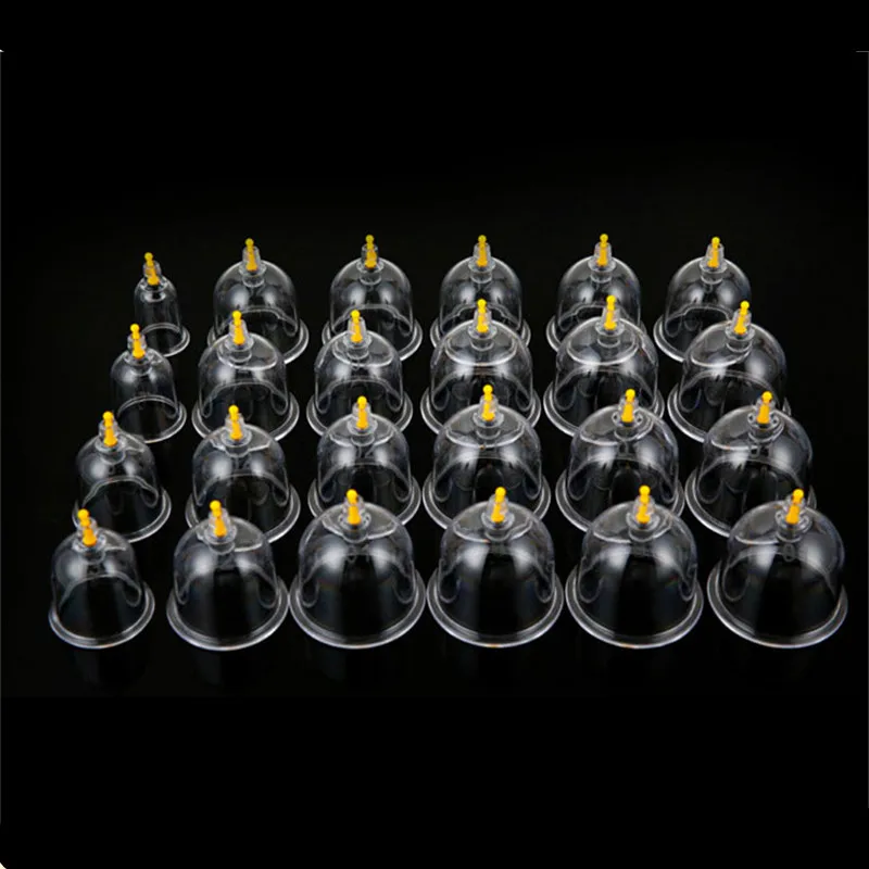 
Chinese therapy 12/24/32 cups set magnetic vacuum massage ventosa cupping set Single Cup available 