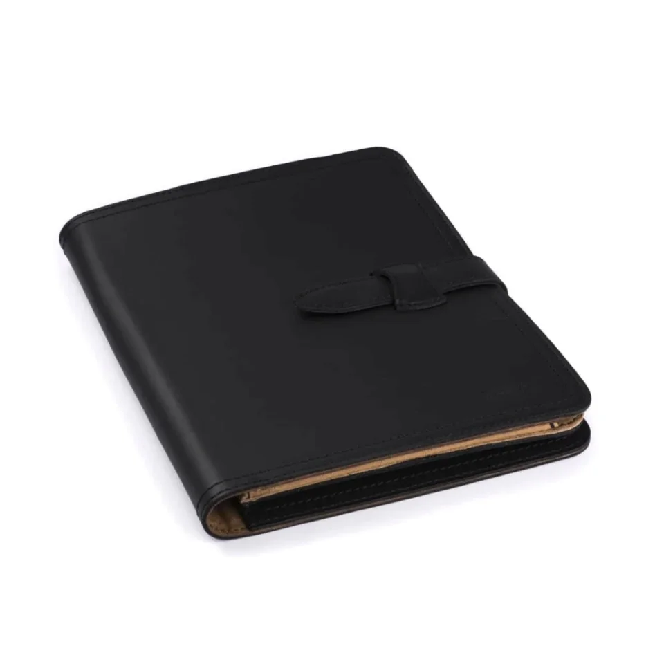 Leather File Folder Full Grain Leather Portfolio Customized Leather Folder