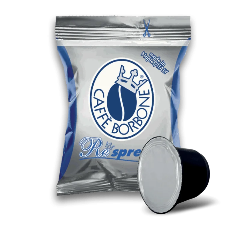 
Капсулы для кофе BORBONE coffee BLU, итальянские кофейные совместимые капсулы для кофемашин NESPRESSO 