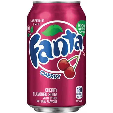
American Fanta Cherry Fruits Can 355ml 