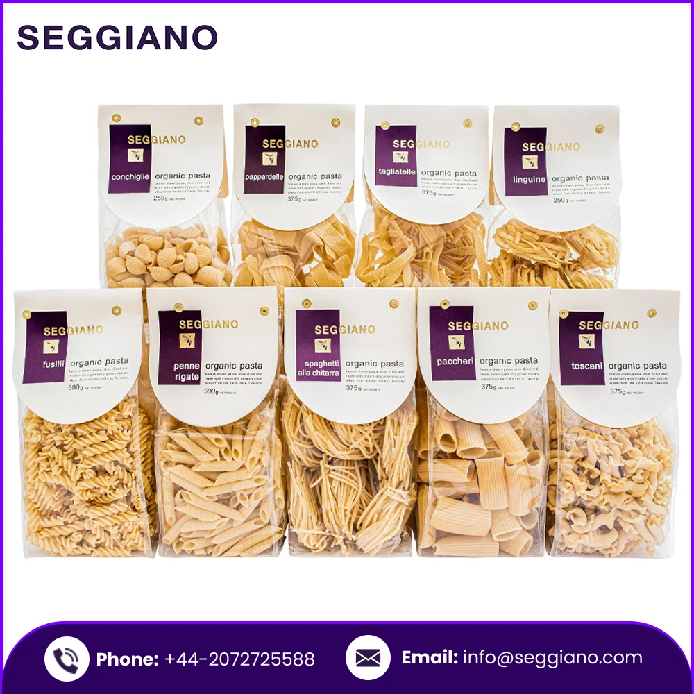 Factory Sale Best Quality Seggiano Organic Linguine Pasta 250g