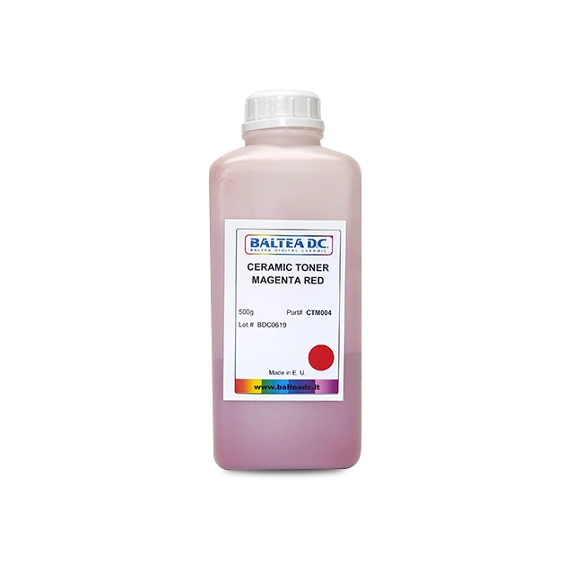 
MULTICOLOR Ceramic Toner for Canon, Xerox, Ricoh for applications on Ceramics , Porcelain Glass and Enameled Steel 