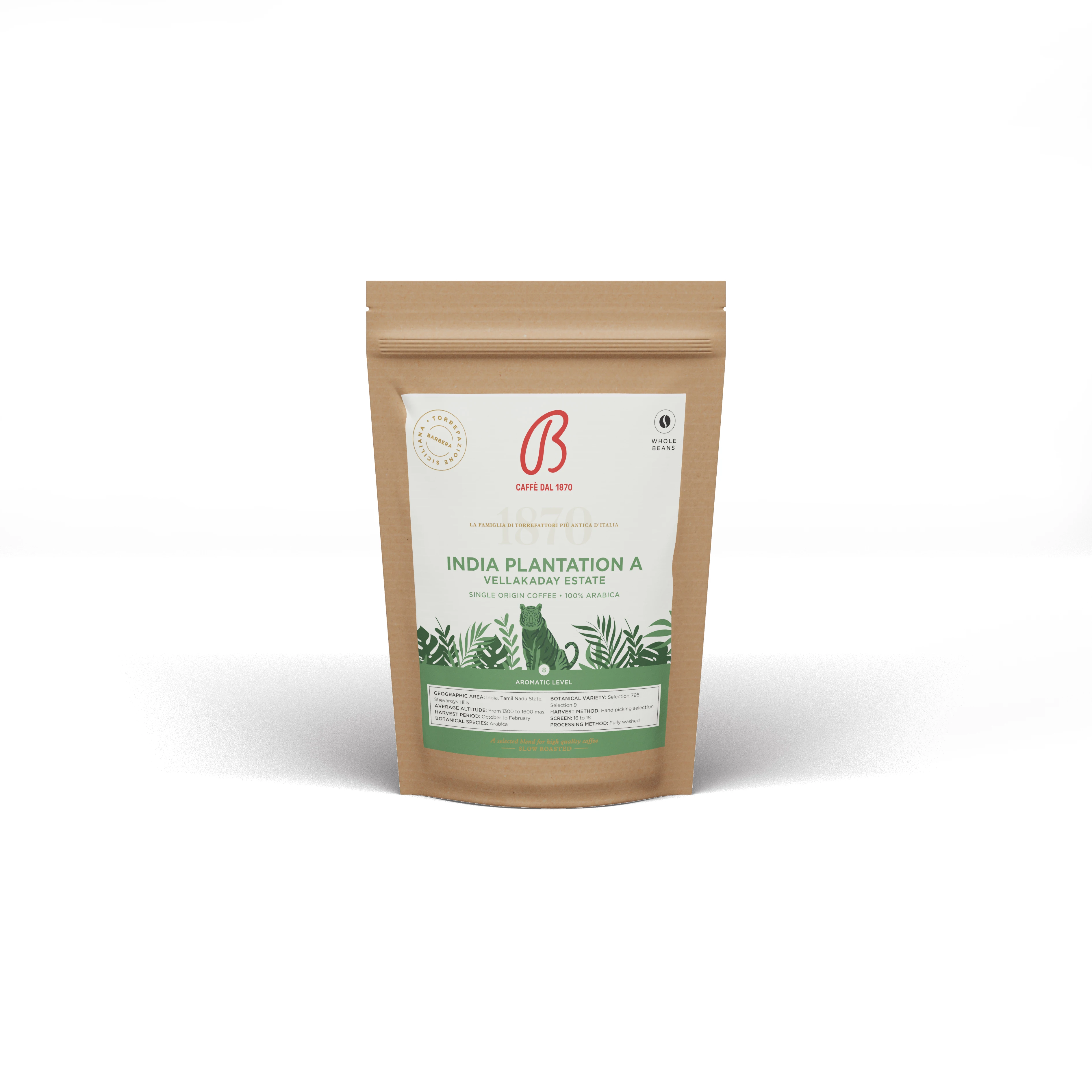 Итальянская кофейная зерна для эспрессо 100% Arabica