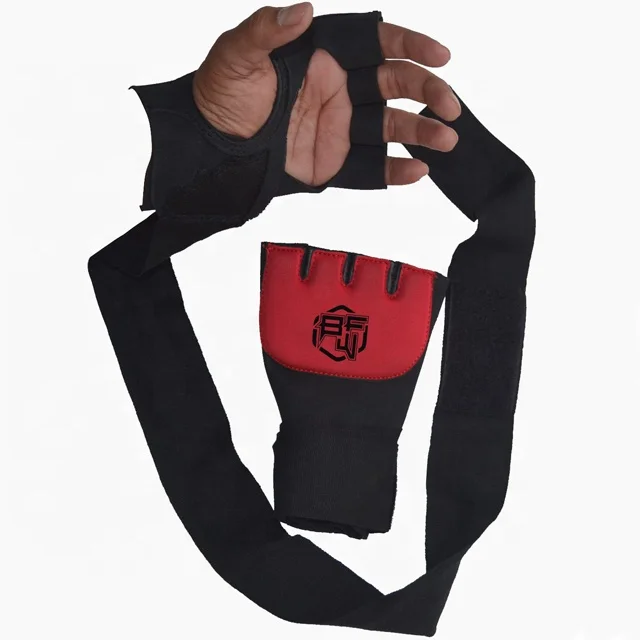 OEM Boxing Gel Inner Gloves Quick Hand Wrap Gel Padded Under Mitt & Knuckle Protection