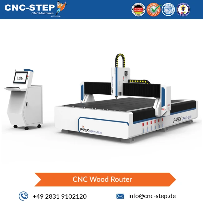 3780x2850x2100 мм сервомоторы CNC Wood Router T-Rex Servo-2030 от производителя