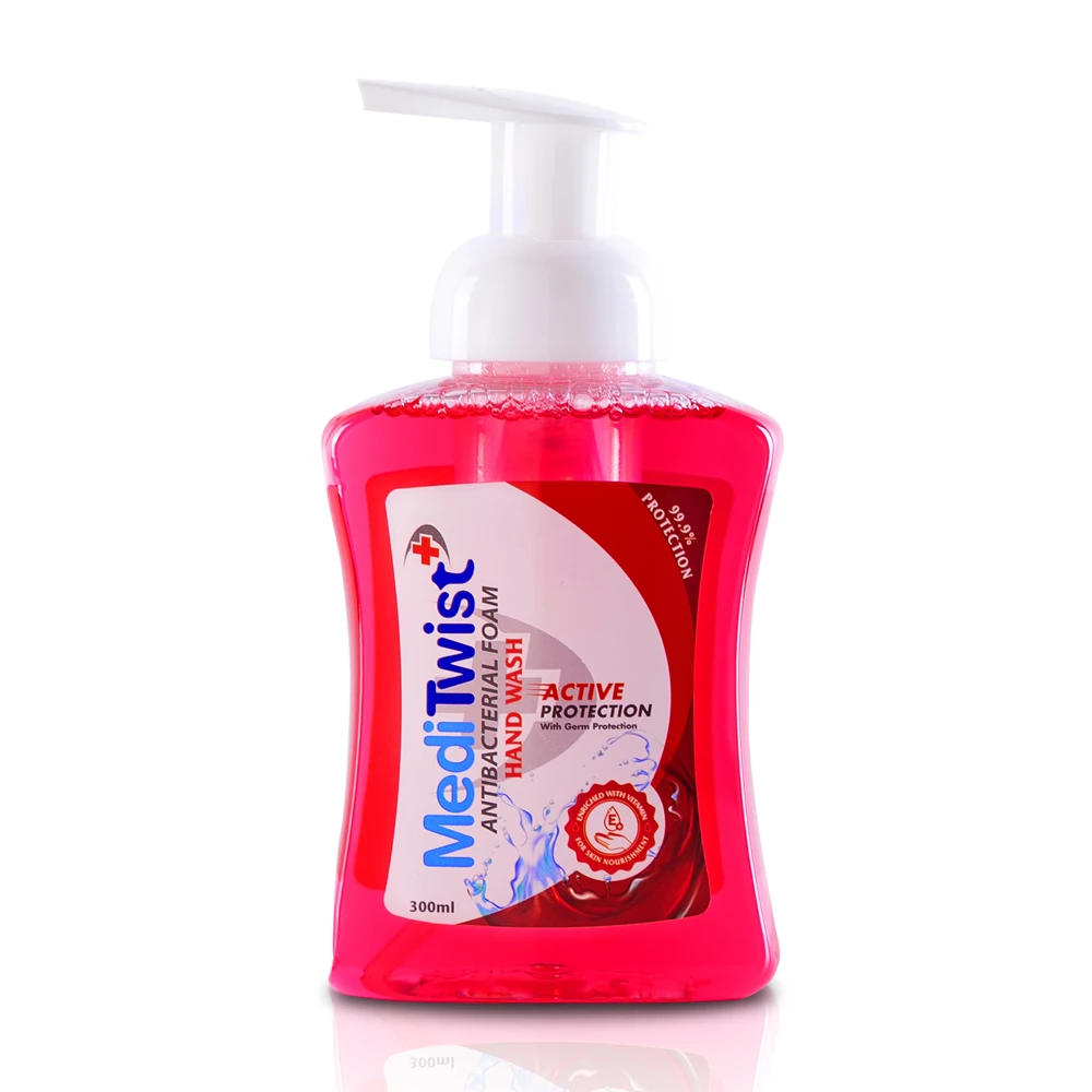 Wholesale Meditwist Antibacterial Hand Soap Gel Liquid Hand Wash with Active Germ Protection
