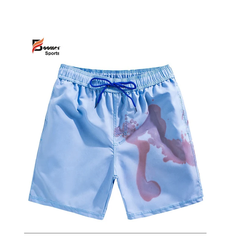 Прямая поставка мужские пляжные шорты на завязках с принтом лица оптом
