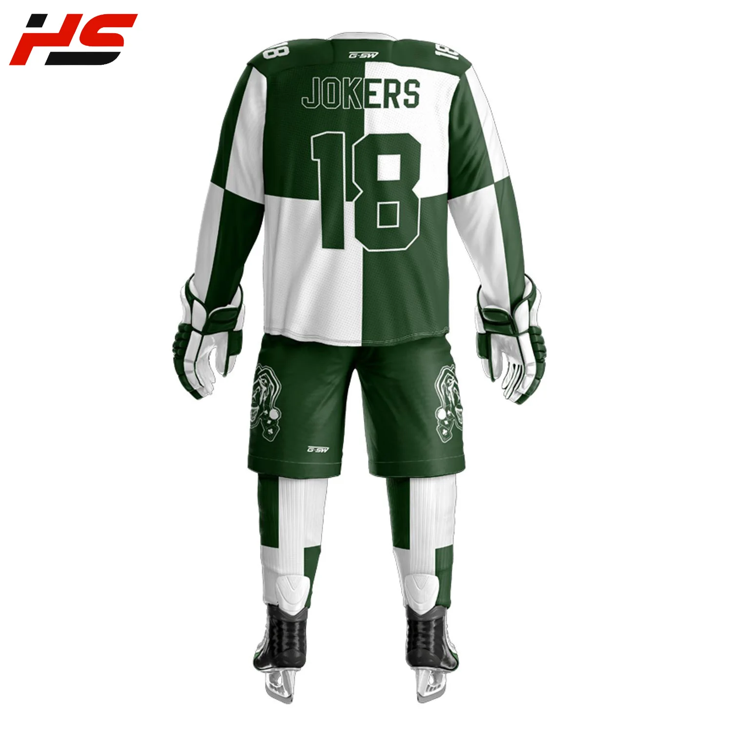 
100% Polyester Team Breathable Field Hockey Jersey Men Sublimation Ice Hockey Uniform. 