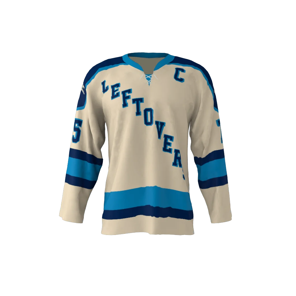 Wholesale youth custom sublimation blank goalie ice hockey jersey