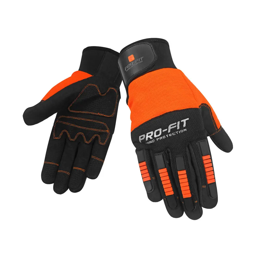Premium Quality Goatskin Mechanic Gloves Mechanical Work Safety Gloves