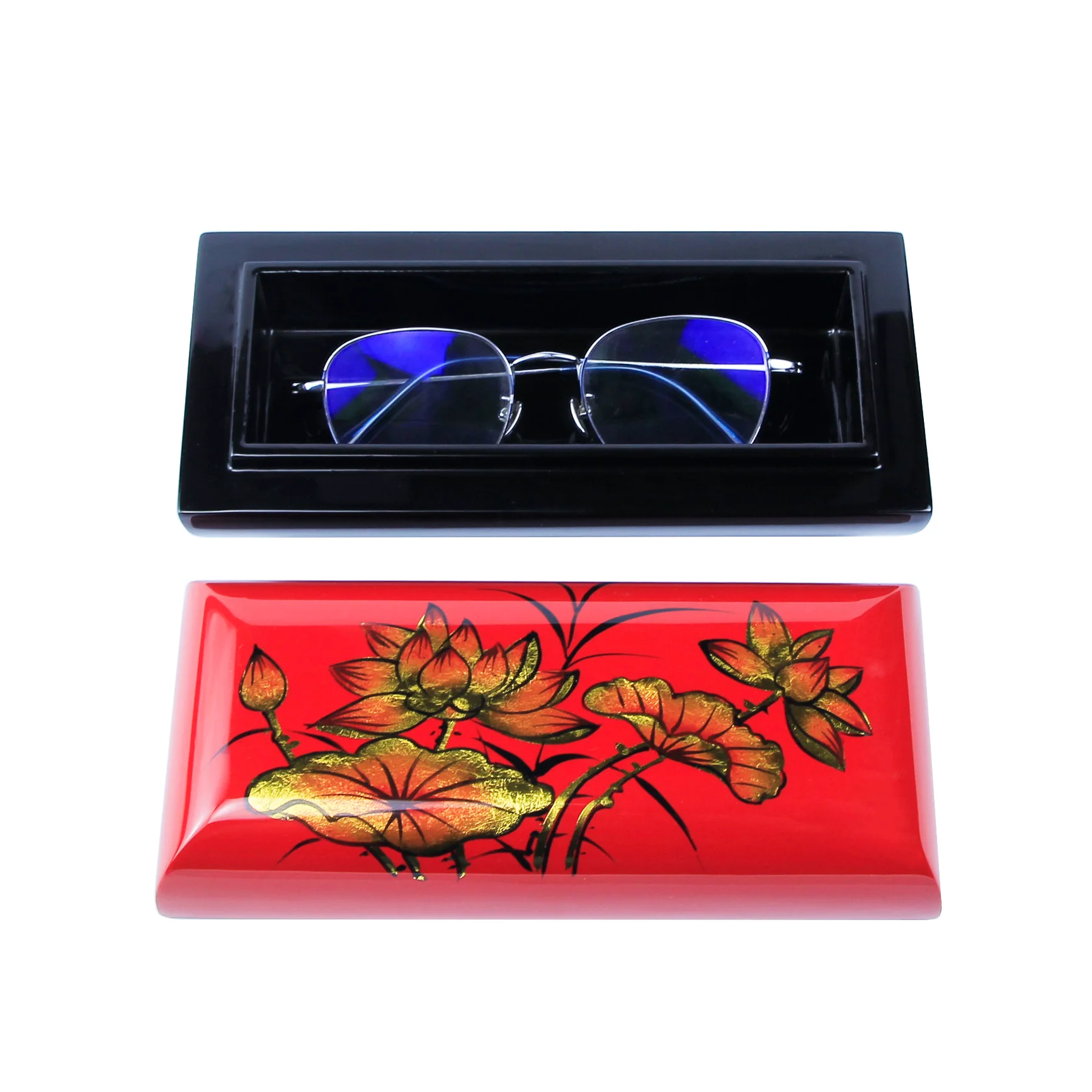 Premium Quality Box Display Glasses Perfect Gift Organization Accessories Eyeglasses Case Protective from Wood