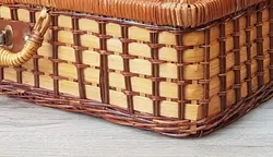 Best Selling Cheap Handmade Natural Rattan Wicker Picnic Basket made in vietnam