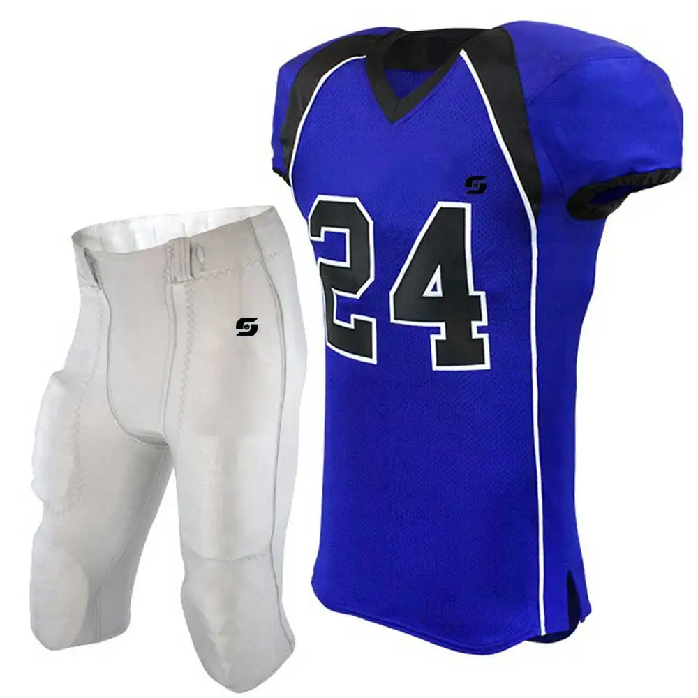 High Quality American Football Uniform New Design Custom American Football Uniform For Sale