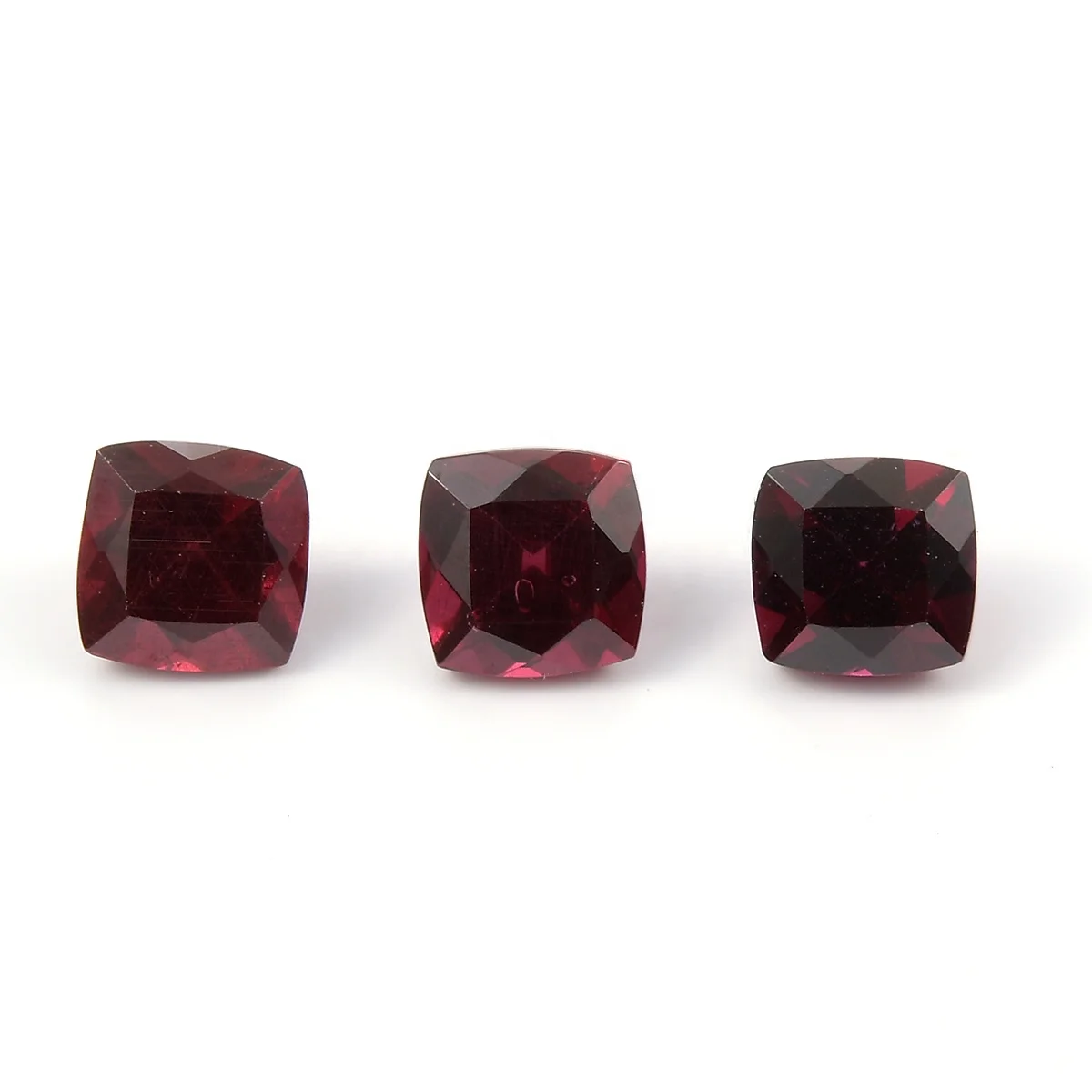 AAA Pyrope Anthill Garnet 4mm Cushion Good Red Color Garnet Stone Natural Loose Gemstone for making Jewelry wholesale