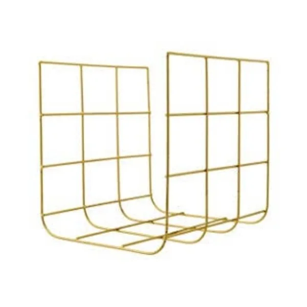 Decoration Nordic Simple Fashion Multi Functional Iron Newspaper Sundries Storage Basket Can Hang Portable