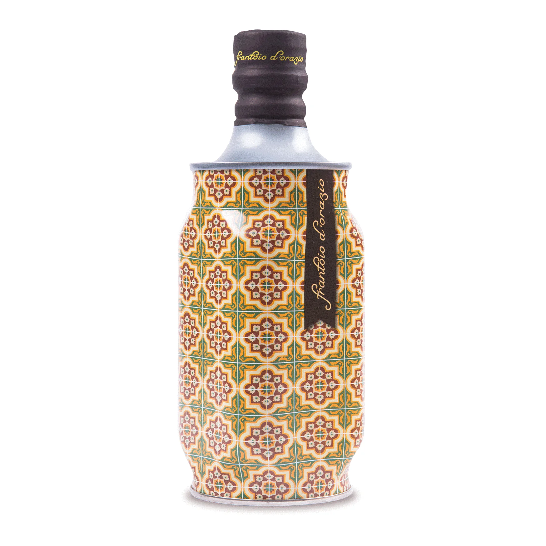 Premium extra virgin olive oil MEDITERRANEA COLLECTION - CHIENNA 500 ml tin bottle Made in Italy