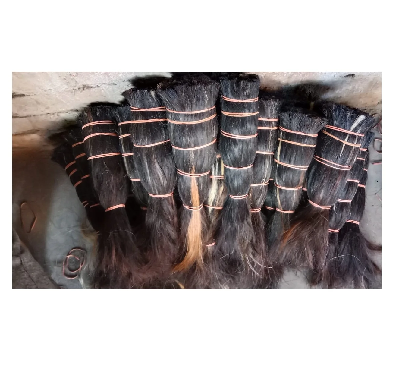 Best quality cow and  Buffalo and Horse tail hair brushes  for export Manufacturer of Cow Buffalo Tail Hair Natural Cattle