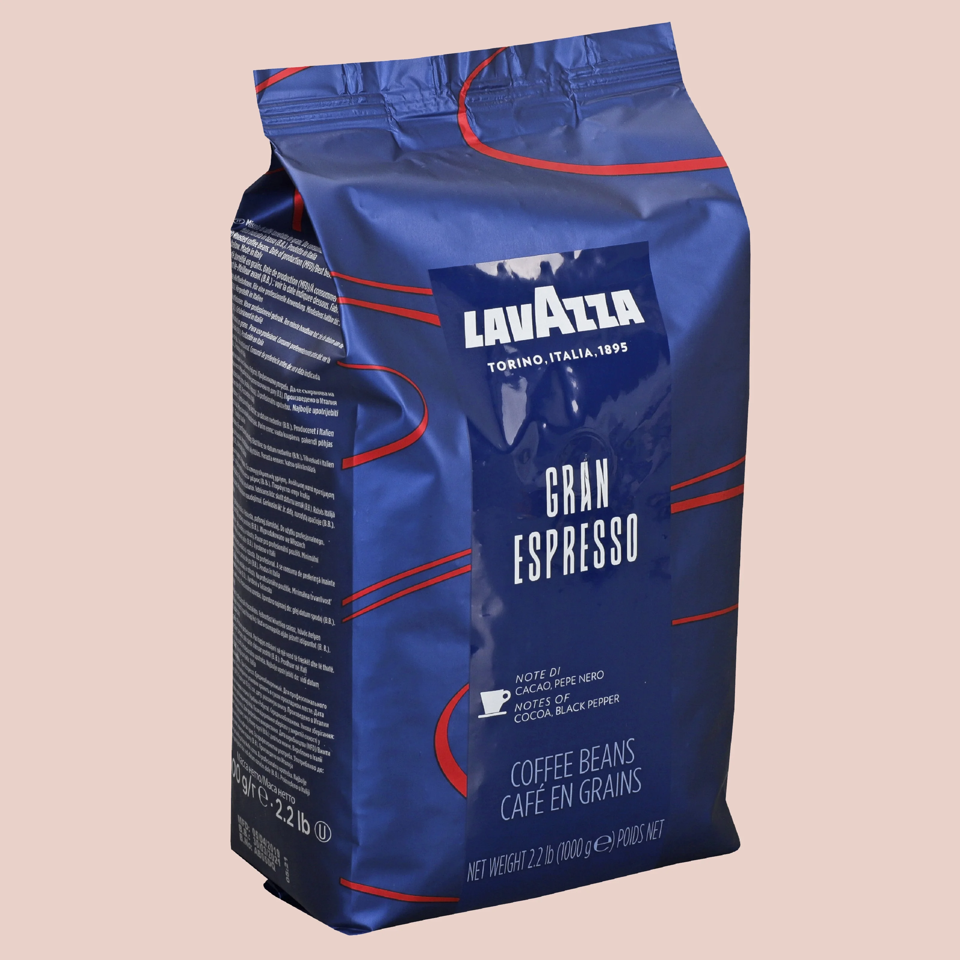 Lavazza Qualita Rossa Espresso Coffee.