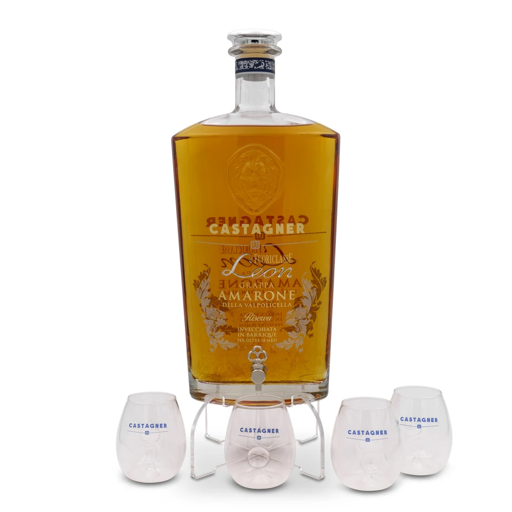 ITALIAN HIGH QUALITY MARC GRAPPA FUORICLASSE LEON AMARONE DELLA VALPOLICELLA RISERVA JEROBOAM 3000 ML