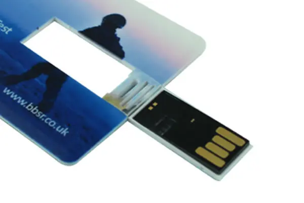 Флэш-накопитель USB 2 0 в форме кредитной карты 4-16 Гб