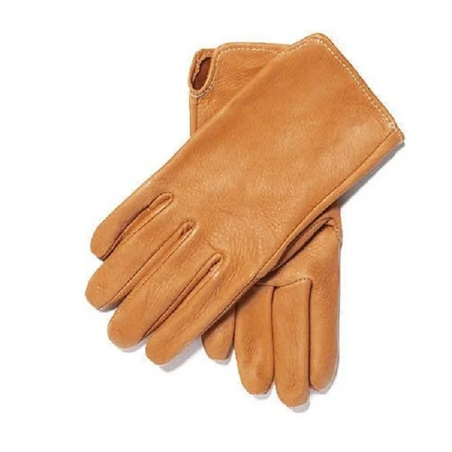 Deerskin leather gloves comfortable customized color size style packing ODM