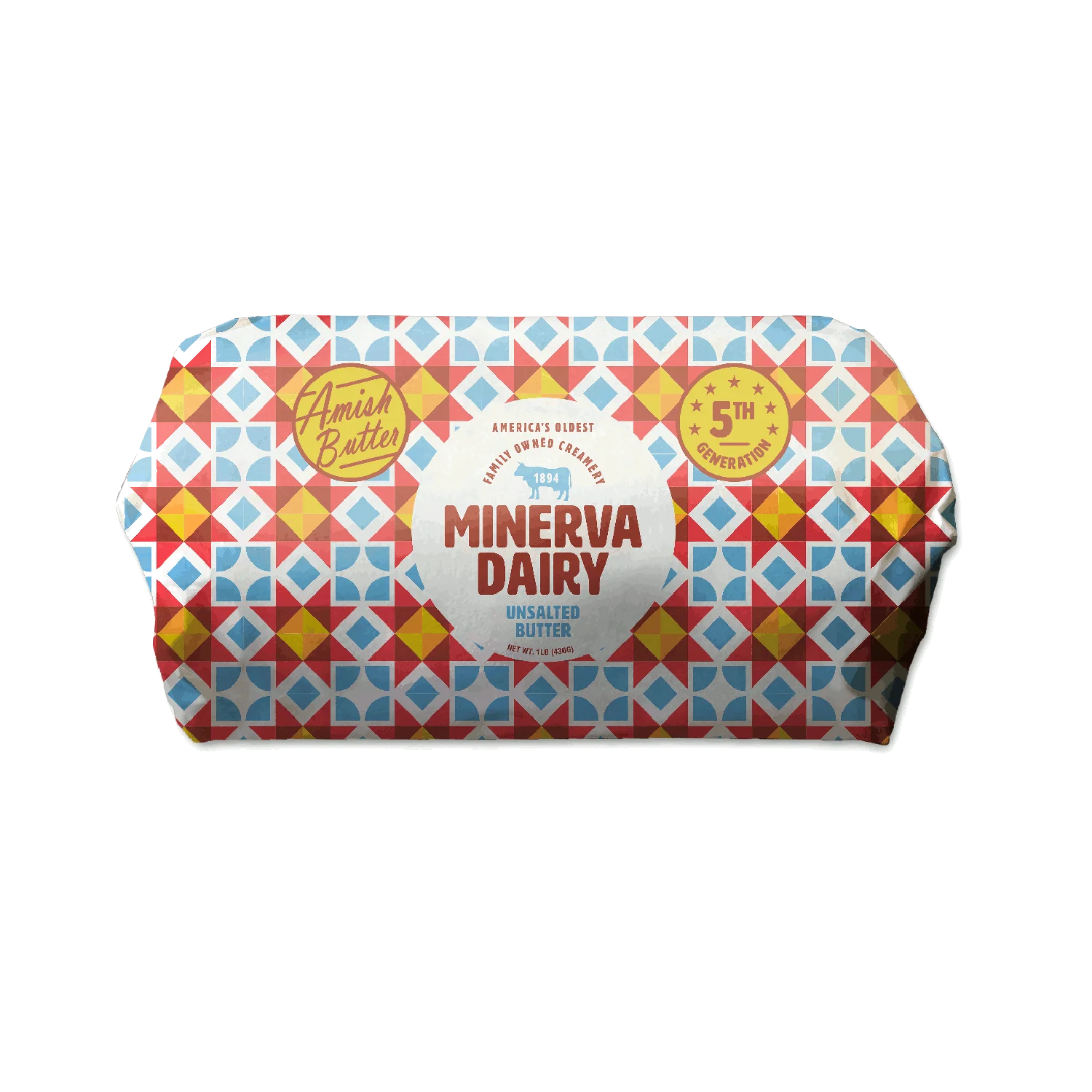 1 # несоленое роликовое масло, самый старый в Америке семейный производитель кремового масла ручной работы