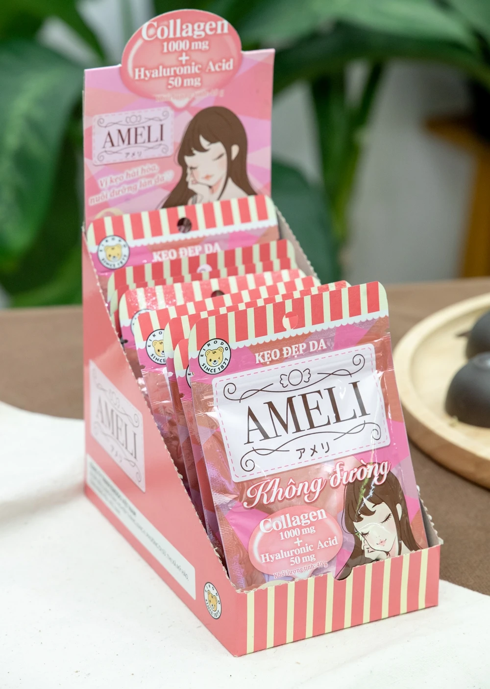  AMELLI-Коллагеновая добавка CANDY-персиковый аромат-без сахара