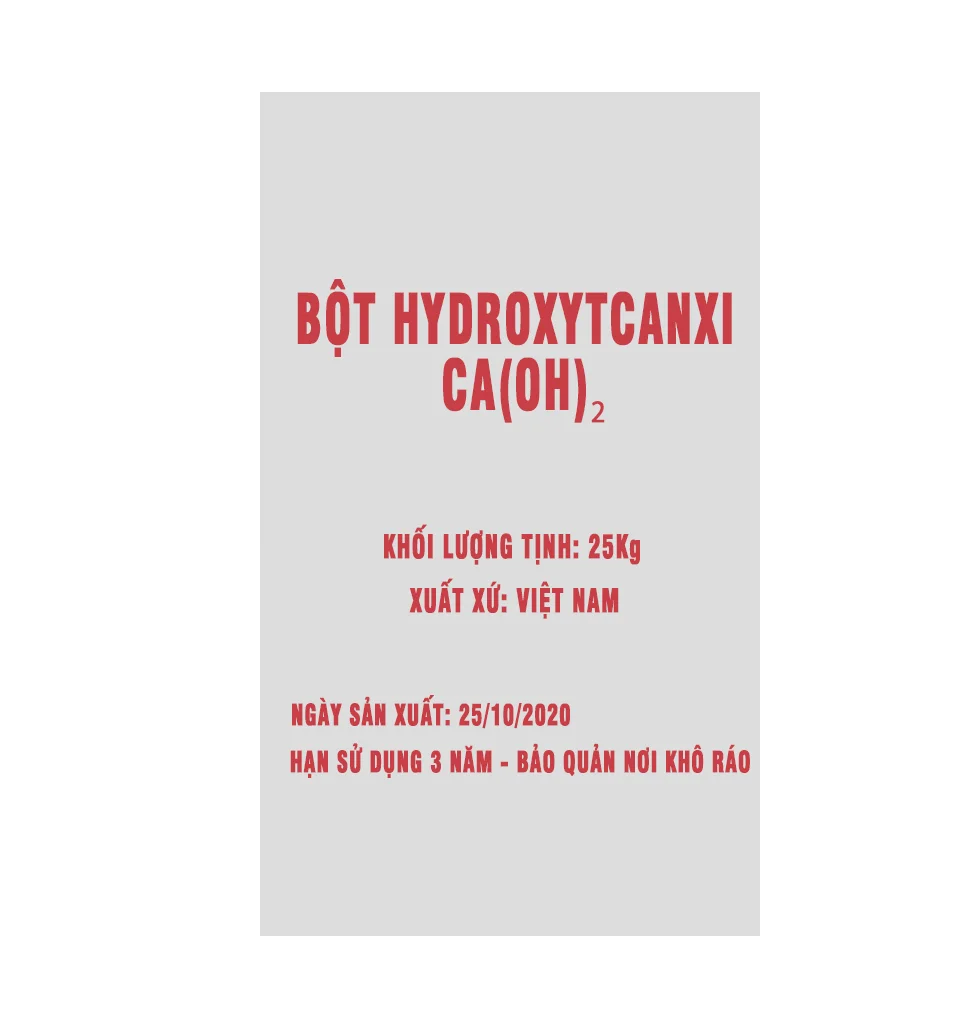 Высокочистый гидратированный порошок Лайма Ca(OH)2 для очистки воды по низкой цене