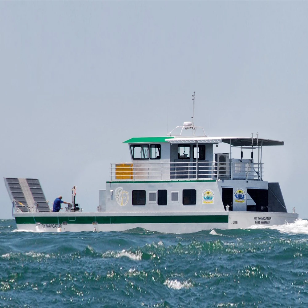 20m strong heavy duty aluminum landing craft barge