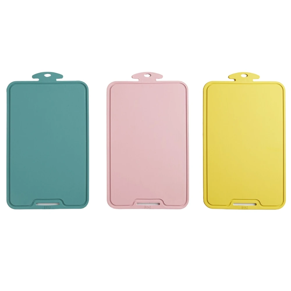 Free Sample Wholesale OEM from Vietnam Rectangular Shape Silicone Cutting Board Chopping Block in Low Price