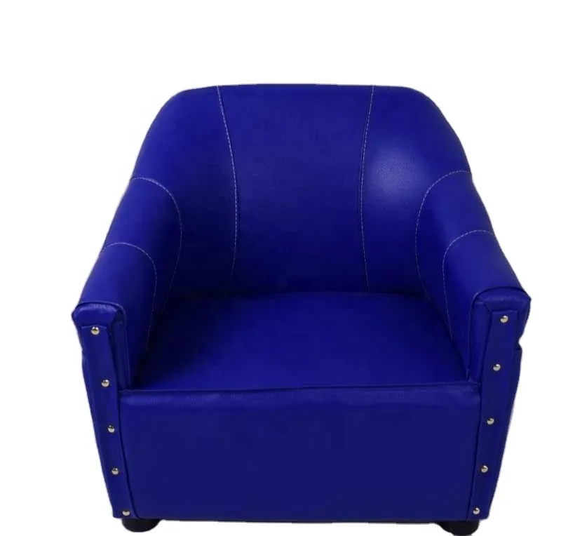 Новый кожаный водонепроницаемый детский диван из массива дерева детский диван на продажу