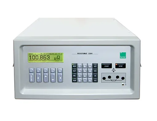 Resistance tester, automatic inspection and test unit, Highest measuring accuracy, Menu control, Inductive probes, USB, coil