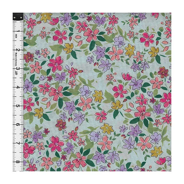  Minari ET 1445 Тканое полотно 100% чесаный хлопок CM60x60 цифровой принт цветочный узор быстросохнущая ткань продукт в Корее