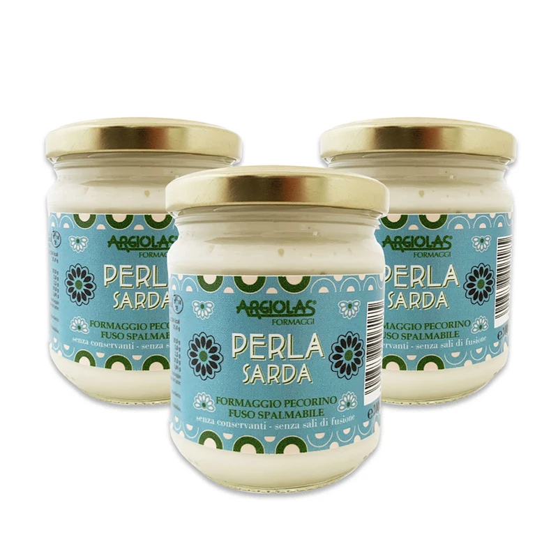 Крем для сыра Pecorino 200 г, Сделано в Италии, крем для перлы и сардины, сыра Argiolas Formaggi