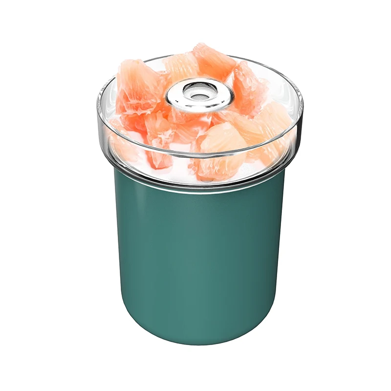 Wholesale Crystal Salt aroma diffuser Stone H2O Humidifier with Night Light Aroma Essential salt aroma Oil Diffuser Room