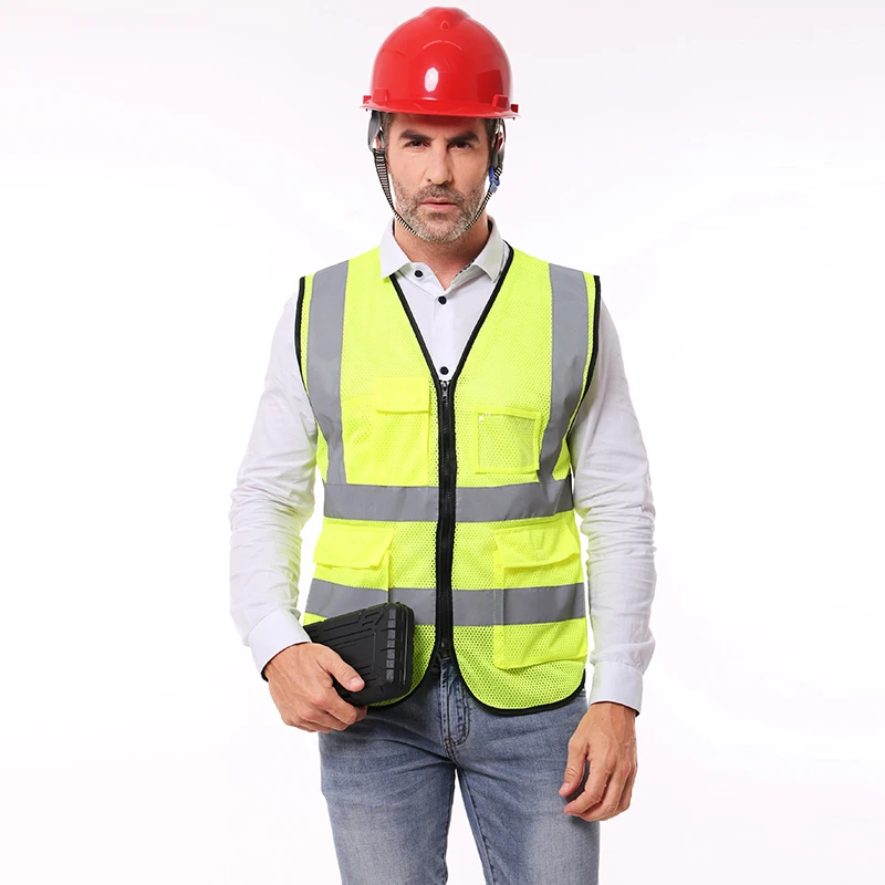 Pakistan  good market workplace labor summer reflective hi vis safety vest