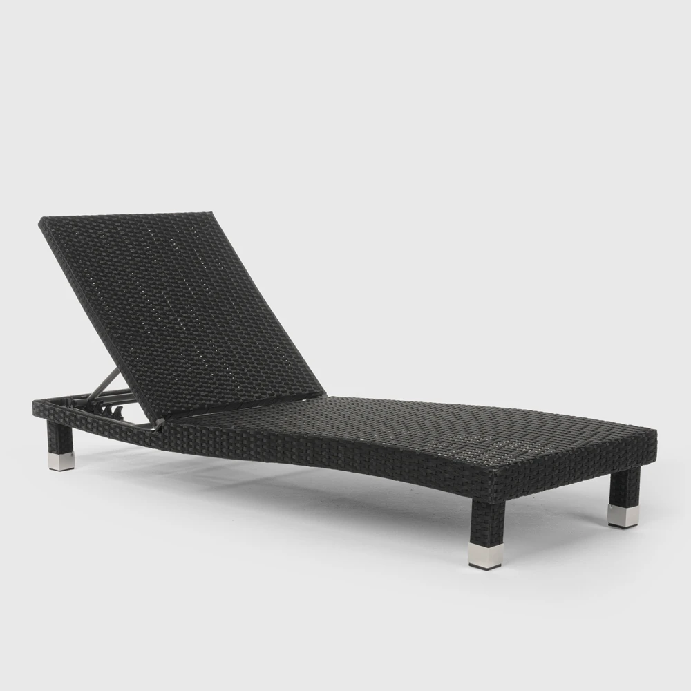 Rattan Wicker Sun Loungers Chair Patio Furniture Outdoor