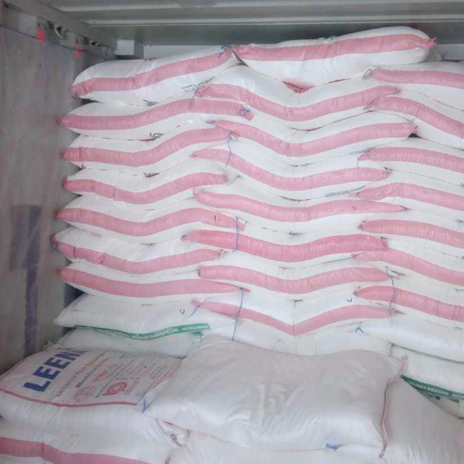 Bread Wheat Flour 50 kg t55 Leena Brand Flour Egyptian Product Maida Flour 72% Extract