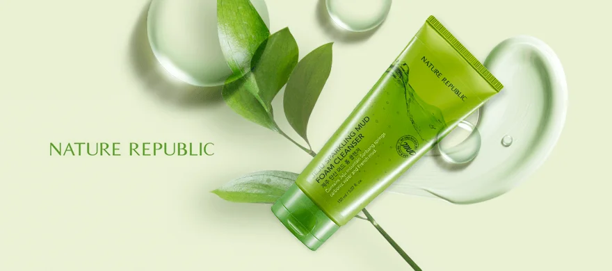 [Nature republic] jeju sparkling mud foam cleanser 150ml _ KOREA COSMETIC