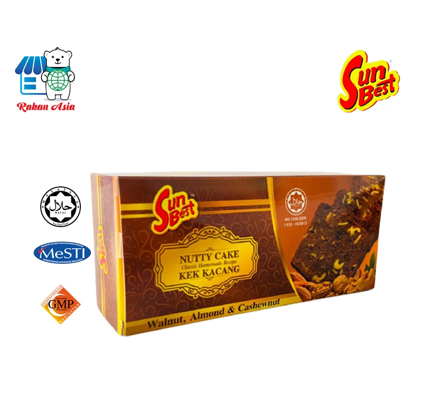 Hot Selling Malaysia Brand Nutty Cake 280g